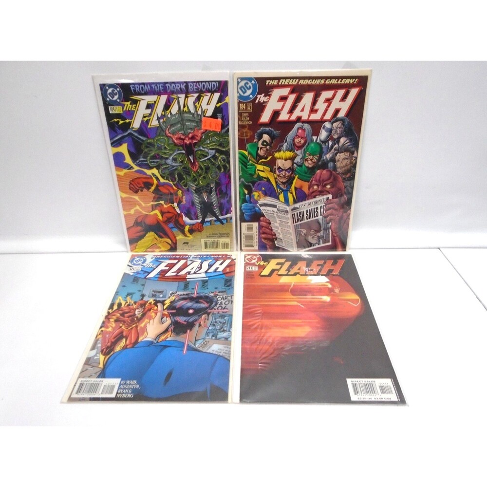DC's The Flash Comic books Lot of 4 New Rogues Mark Waid Geoff Johns